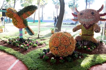 CDMX tendrá 250 esculturas vegetales rumbo al Mundial: conoce en qué avenidas estarán