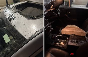 ¡Cuidado al circular bajo puentes en CDMX! Detienen a sujetos que arrojaban piedras a coches