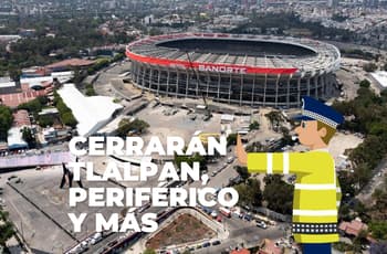 ¡Ojo! Cerrarán calles cerca del estadio CDMX por partido México vs Portugal: Tlalpan, Periférico y más