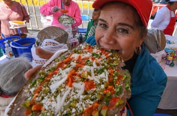 Visita la Feria del Huarache este fin de semana: habrá de maíz azul con frijoles, queso y salcita