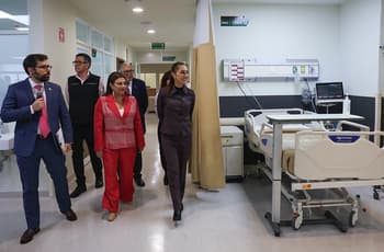 Sheinbaum y Brugada inauguran nuevo Hospital Oncológico para la Mujer en la CDMX