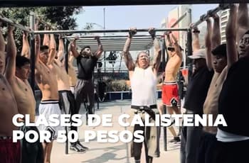 Habrá clases de calistenia en las Barras Insurgentes por $50; cuándo y cómo inscribirse