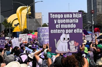 8M en CDMX: Así se vivió la marcha por el Día Internacional de la Mujer 2026