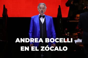De La donna è mobile a Vivo por ella en cumbia: así fue el concierto de Andrea Bocelli en el Zócalo de CDMX