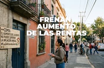 CDMX frenará aumento en precio de la renta: así obligará a que se respete el límite de la inflación