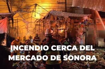 Fuerte incendio consume locales cerca del Mercado de Sonora en CDMX; esto pasó