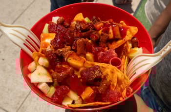 Botana, refresco y fotos: el stand con más fila y antojos de Taco Chilango 2026