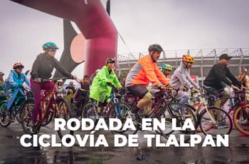 Ciclovía de Tlalpan se inaugurará con Bici Rodada Gran Tenochtitlán el fin de semana: fecha y hora