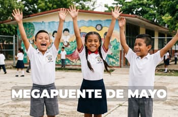 ¿Cuándo cae el megapuente de mayo? Esto dice el calendario de la SEP
