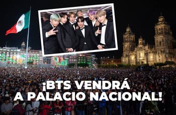 ¡BTS vendrá a Palacio Nacional hoy! Podría salir al balcón para saludar a fans
