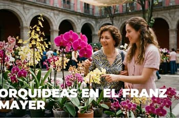 ¿Sin regalo para mamá? Lánzate por orquídeas al Museo Franz Mayer, CDMX