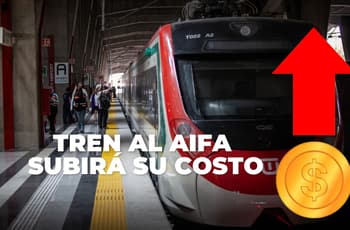 ¡Más de $100! Así quedarían las nuevas tarifas del Tren Suburbano al AIFA