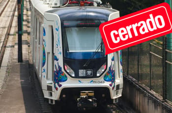 Cierran estación del Tren Ligero de CDMX por cuatro días