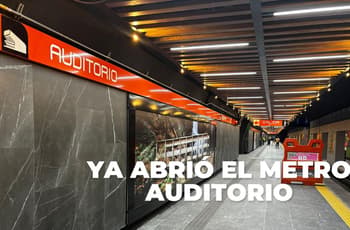 Metro Auditorio ya abrió: así se ve la estación renovada de la Línea 7 | FOTOS