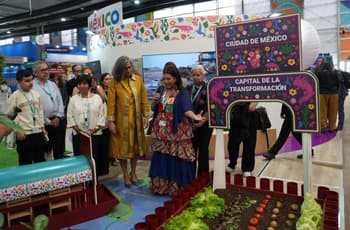 Clara Brugada inaugura Pabellón de las Utopías en la WUF13