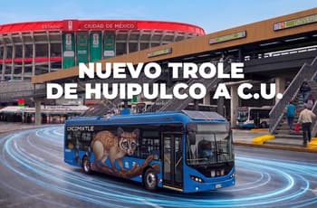 Línea 14 del Trolebús ya da servicio de Universidad a Huipulco: ruta, estaciones, costo y horarios