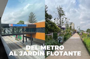 Ya abrió el Metro San Antonio Abad: así conecta la Línea 2 del Metro con el Jardín Flotante