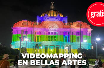 Videomapping iluminará Bellas Artes con música de cumbia, rock y reguetón: fechas y horarios