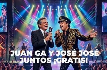 Concierto GRATIS tributo a José José y Juan Gabriel en CDMX