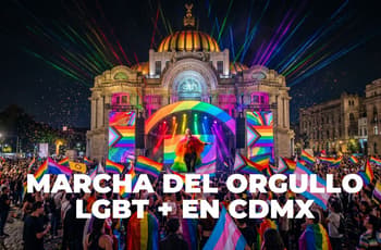 María Daniela y su Sonido Lasser en la Marcha del Orgullo LGBT+ en CDMX