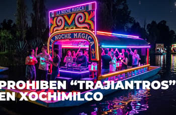 Adiós a “trajiantros”: Por esta razón prohibieron las fiestas nocturnas en trajineras de Xochimilco, CDMX