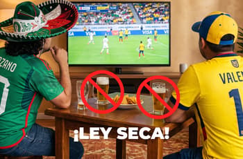 Habrá ley seca en CDMX por el partido de México vs Ecuador: checa en qué horarios y colonias