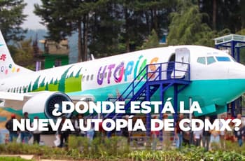 Nueva Utopía de CDMX tiene avión con simulador de vuelo, alberca y más: dónde está y qué actividades hay