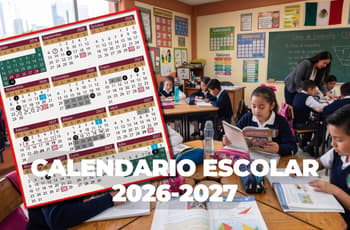 SEP publica el calendario escolar 2026-2027: cuándo inician las clases, las vacaciones y los puentes