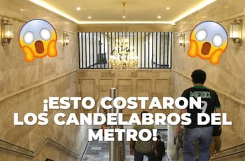 ¿Cuánto costaron los candelabros del Metro Hidalgo? Revelan precio y su significado