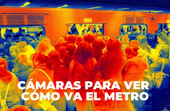 ¡Con cámaras de calor! Así podrás ver online qué tan lleno está el Metro de CDMX en tiempo real