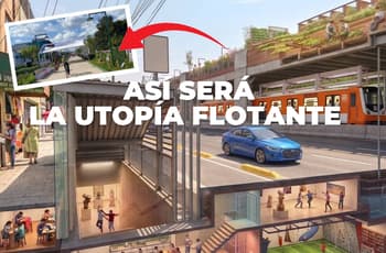Convertirán Jardín Tlallipan y 5 pasos a desnivel en primera Utopía Flotante de CDMX 
