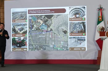 Obras contra inundaciones en el oriente del Valle de México van al 90%, reporta Conagua
