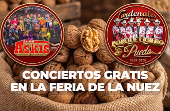 Los Askis, Cardenales de Nuevo León, sonideros y más conciertos gratis en la Feria de la Nuez: cuándo es