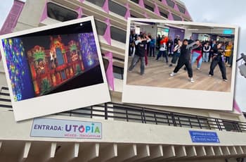 ⁠Así es la nueva Utopía México-Tenochtitlán: videojuegos, música y baile GRATIS saliendo del Metro