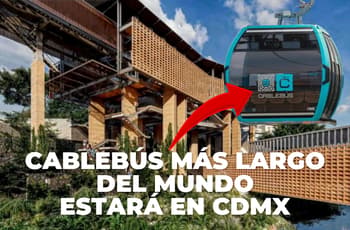 Línea 5 del Cablebús será la más larga del mundo y llegará a Mixcoac: presentan mapa y estaciones