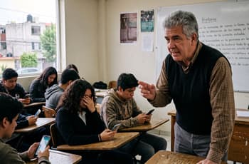 Maestros comienzan a debatir sobre uso de celulares en escuelas
