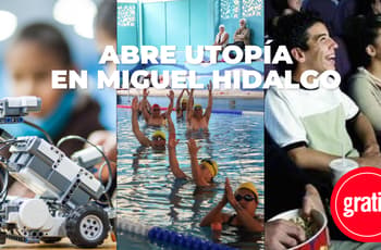 Anuncian apertura de Utopía Miguel Hidalgo con alberca, cine y taller de robótica; ¿dónde estará?