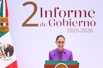 “México no se somete”: Sheinbaum defiende soberanía en Segundo Informe de Gobierno