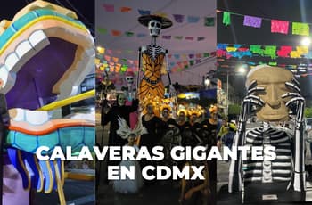 ¡De Tláhuac para el mundo! Calaveras Gigantes celebran 15 años con catrinas y dioses prehispánicos