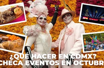 Eventos de octubre en CDMX: Desfile de Día de Muertos, alebrijes, catrinas, Feria del Mole y FIL Zócalo