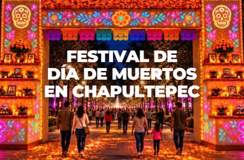 Chapultepec tendrá festival de Día de Muertos con show de drones, altares, cempasúchil y más: ¿cuándo?
