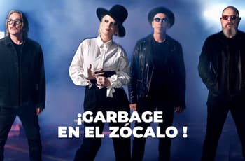 ¡Garbage dará concierto en el Zócalo de CDMX! Fecha, horario y detalles