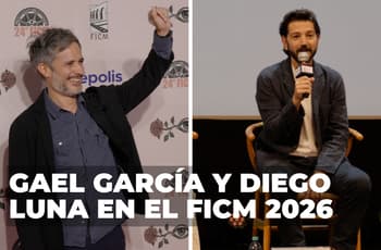 Gael García y Diego Luna en el FICM 2026: lágrimas, aplausos y alfombra roja llena