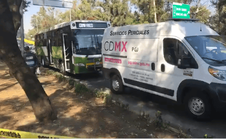 asalto a un camión de pasajeros en Circuito Interior