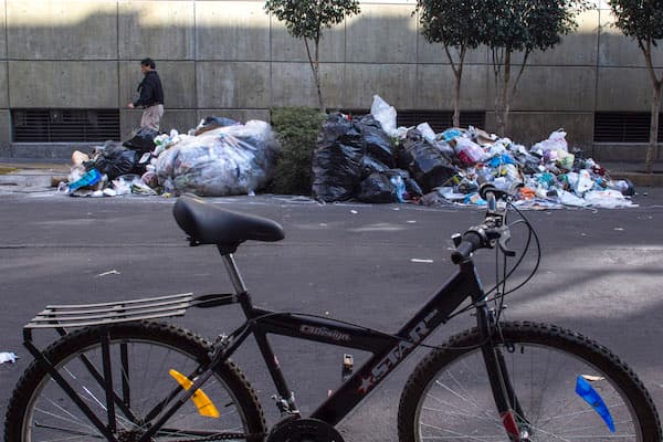 sanciones por tirar basura en la CDMX