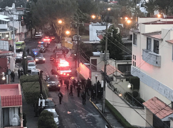 balacera en la delegación Coyoacán