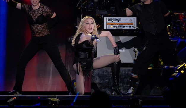Madonna en concierto