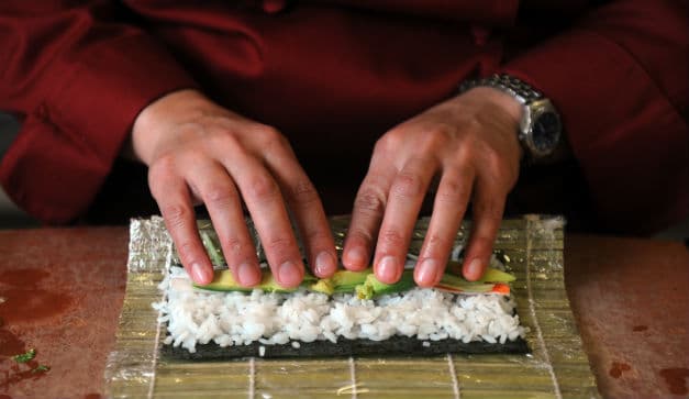 Hacer sushi en DF