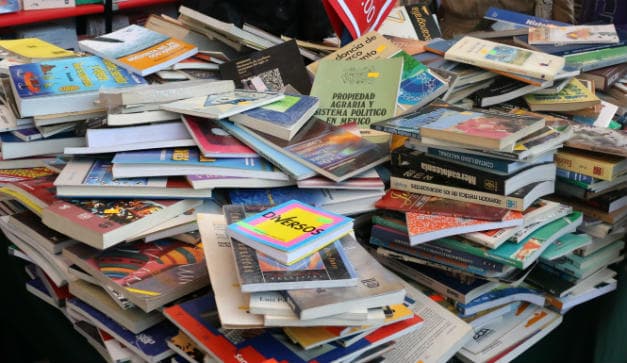 remate de la Librería el Barco de papel