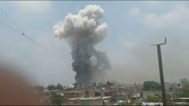 explosion Tultepec